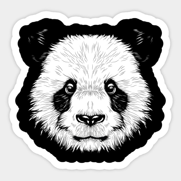 panda Sticker by cithu09